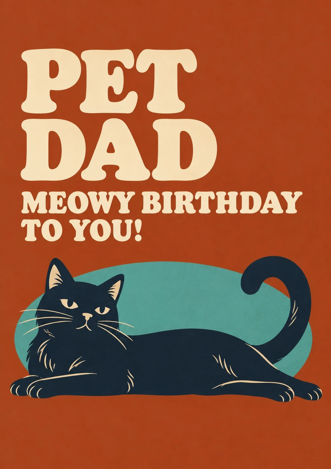 Birthdays - Personalised Card — with punch holes