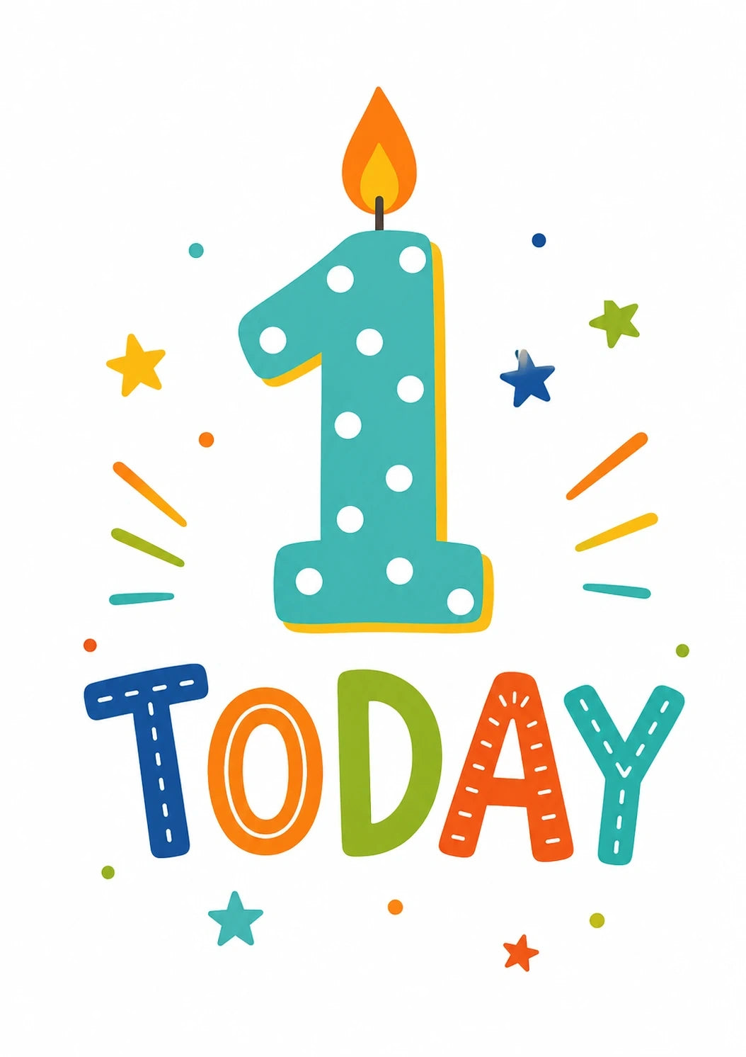Birthdays - Personalised Card — with punch holes