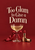 Load image into Gallery viewer, Funny Too Glam to Give a Damn 50th Birthday Card for Her
