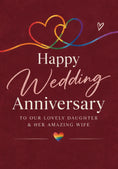 Load image into Gallery viewer, Anniversary - Personalised Card

