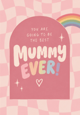 Load image into Gallery viewer, Rainbow Arch Mummy To Be Birthday Card for Her
