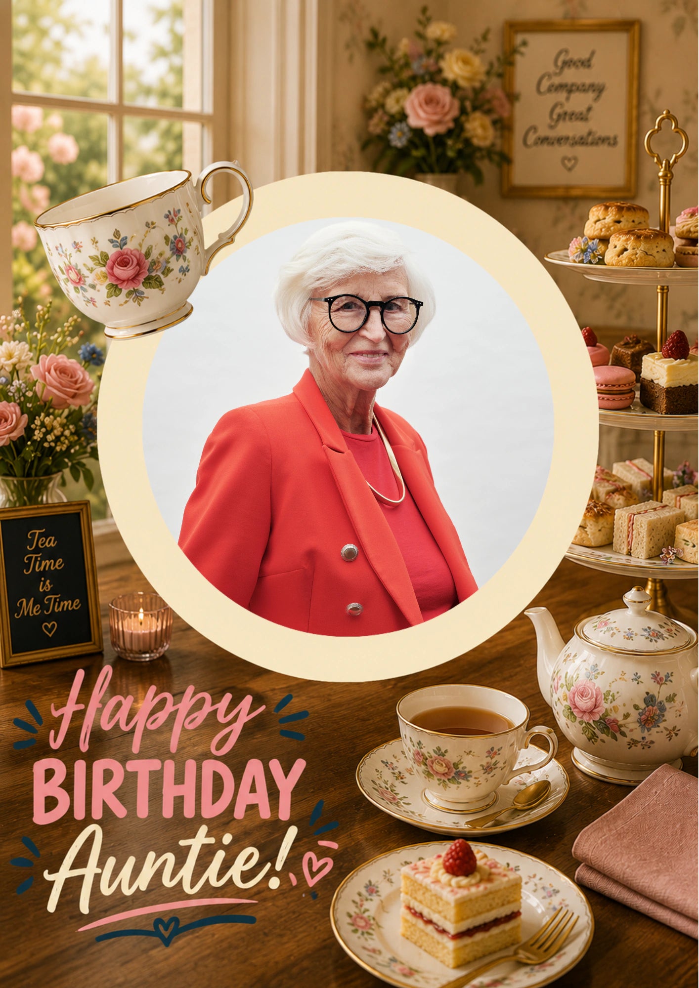 Birthdays - Personalised Card