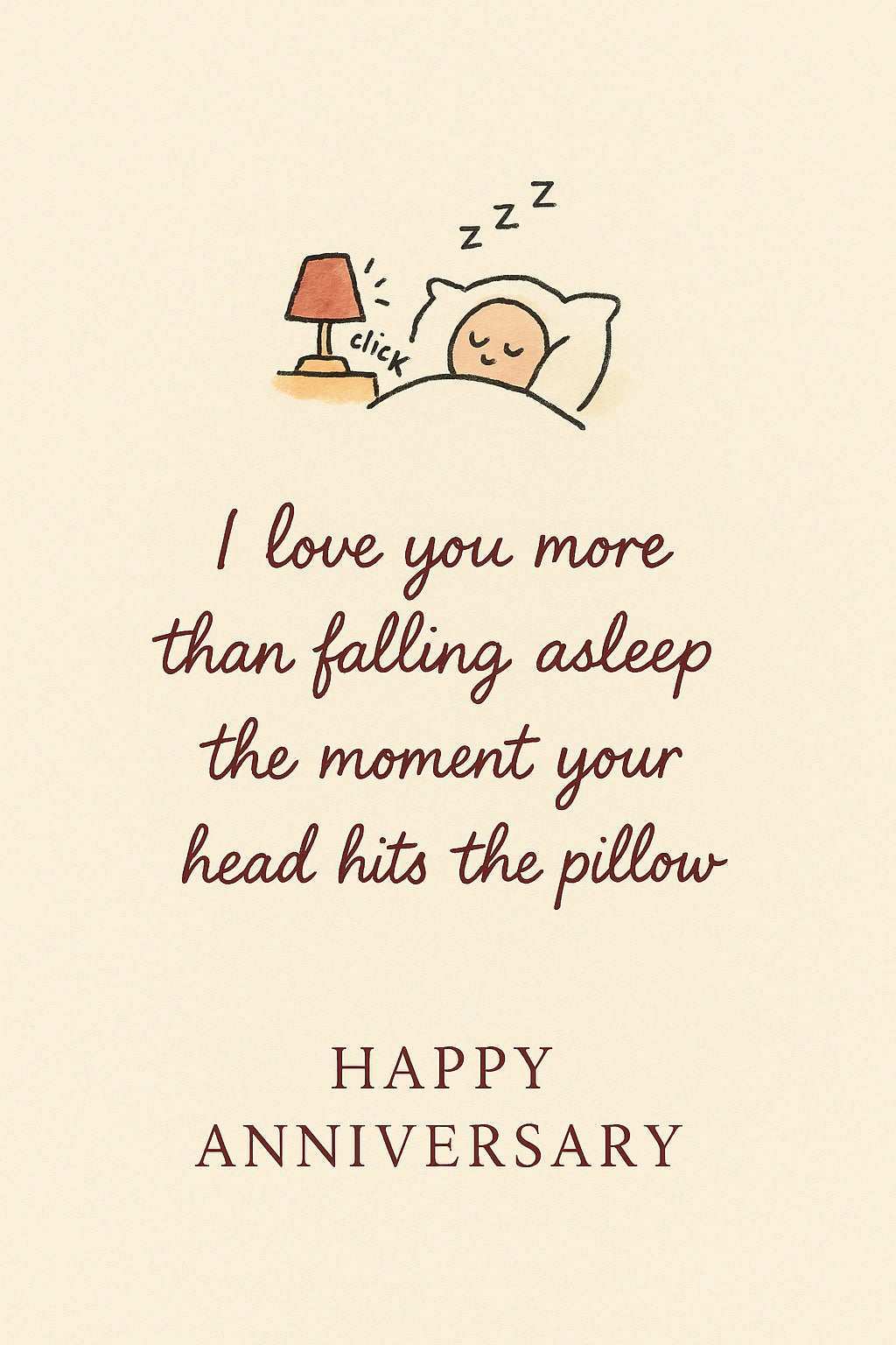 Anniversary Personalised Card