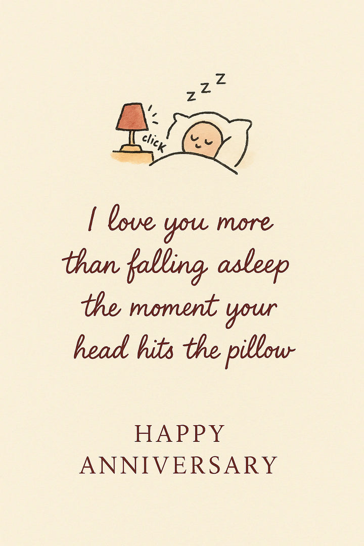 Anniversary Personalised Card