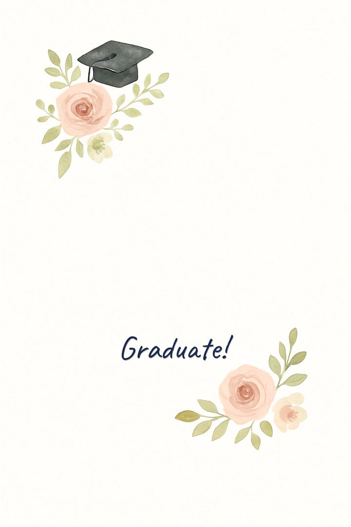 Graduation Personalised Card