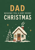 Load image into Gallery viewer, Christmas - Personalised Card — with punch holes
