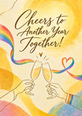 Load image into Gallery viewer, Anniversary - Personalised Card — with punch holes
