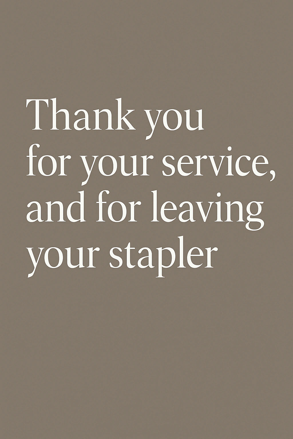 Retirement Personalised Card