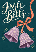 Load image into Gallery viewer, Jingle Bells Illustrated Christmas Card for Cousin
