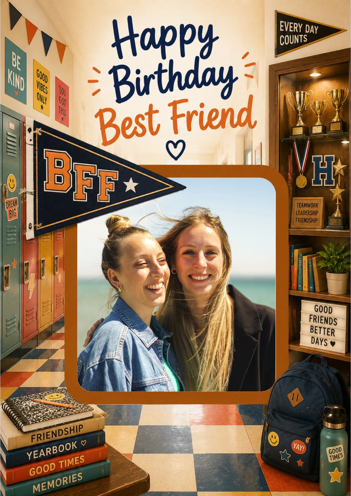 Birthdays - Personalised Card