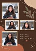 Load image into Gallery viewer, Boho Botanical More Memories Photo Upload Birthday Card
