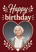 Load image into Gallery viewer, Birthdays - Personalised Card — with punch holes
