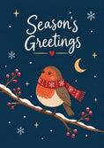 Load image into Gallery viewer, Christmas - Personalised Card — with punch holes
