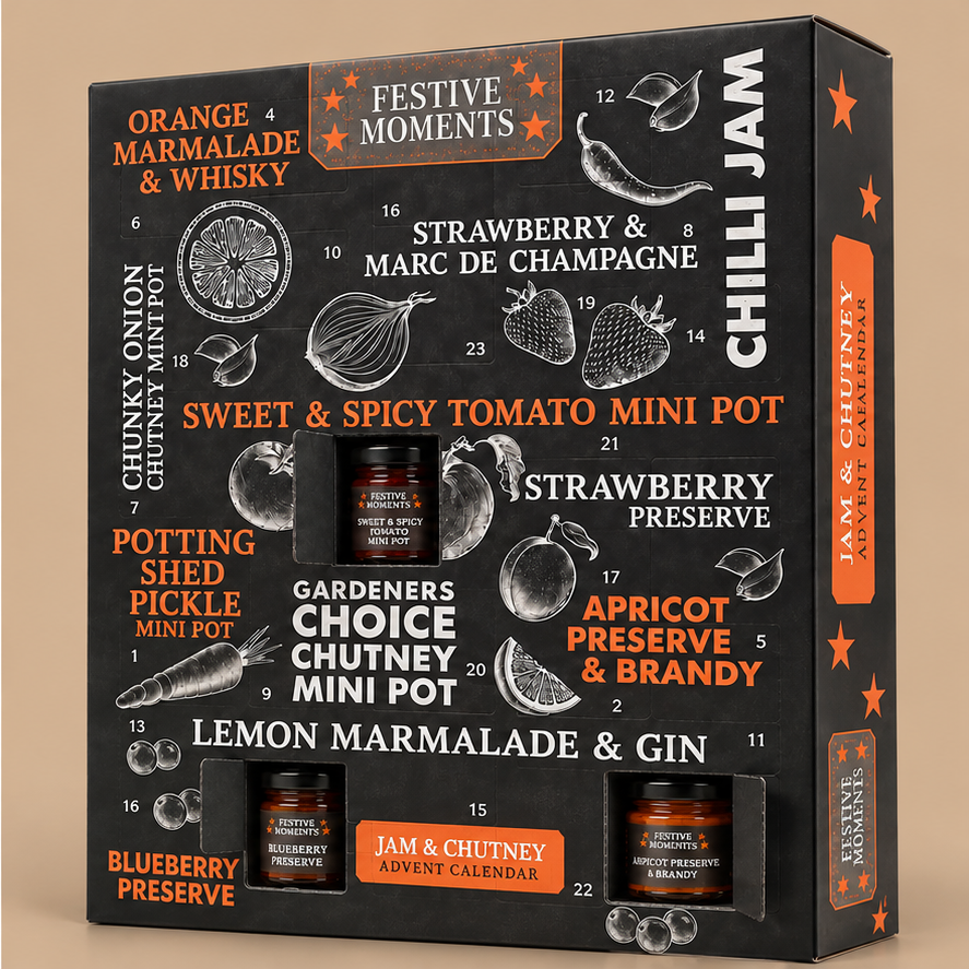 Luxury Jam & Chutney Advent Calendar