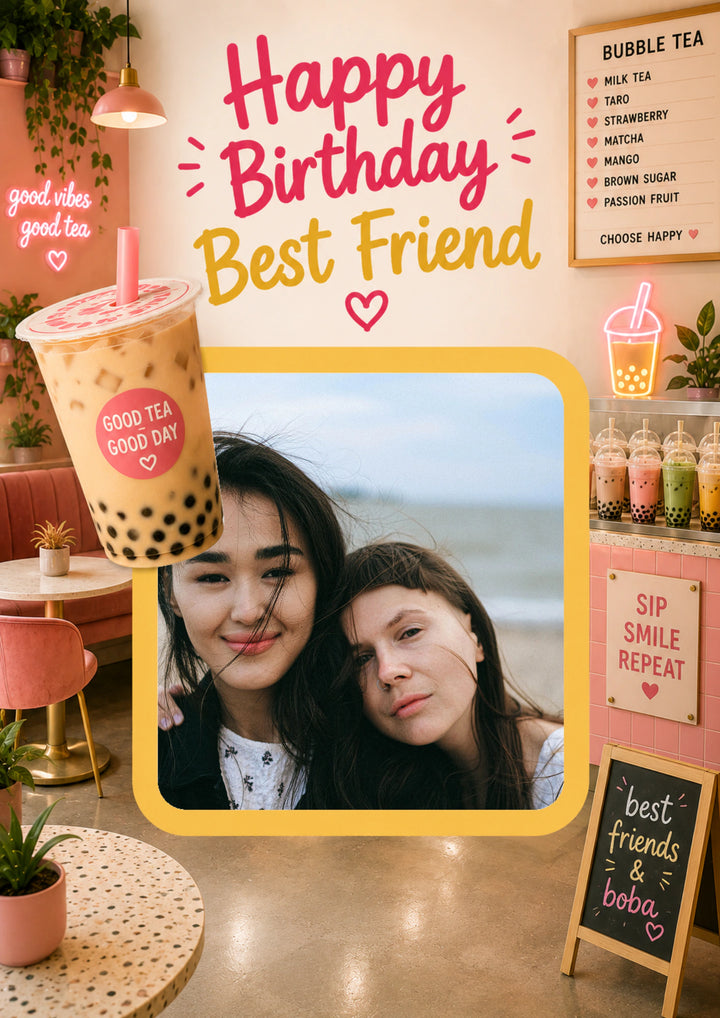 Birthdays - Personalised Card