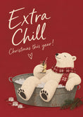 Load image into Gallery viewer, Funny Polar Bear Ice Bath Christmas Card for Her
