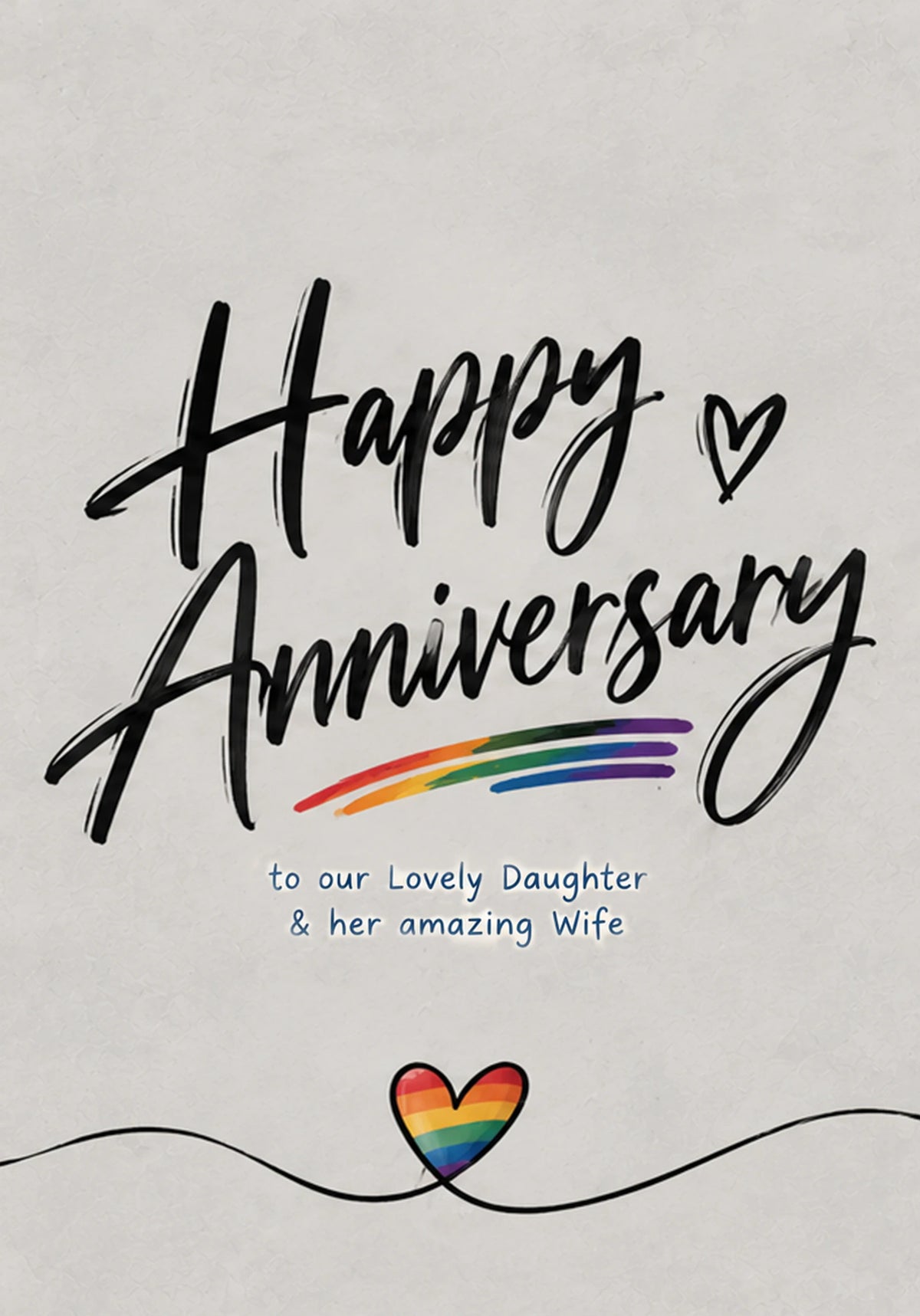 Anniversary - Personalised Card