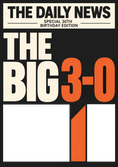 Load image into Gallery viewer, Funny Newspaper Spoof Big 3-0 Photo Upload 30th Birthday Card
