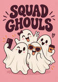 Load image into Gallery viewer, Funny Squad Ghouls Ghost Selfie Halloween Card for Her
