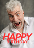 Load image into Gallery viewer, Funny Crazy Face Photo Upload 55th Birthday Card for Him
