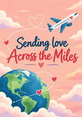 Load image into Gallery viewer, Sending Love Across the Miles Christmas Card for Niece
