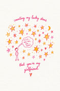 Load image into Gallery viewer, Counting Lucky Stars Anniversary Card for Her
