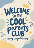 Load image into Gallery viewer, Funny Cool Parents Club new baby Card for Son
