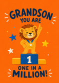Load image into Gallery viewer, Birthdays - Personalised Card — with punch holes
