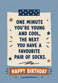 Load image into Gallery viewer, Birthdays - Personalised Card — with punch holes
