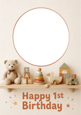 Load image into Gallery viewer, Birthdays - Personalised Card — with punch holes
