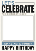 Load image into Gallery viewer, Birthdays - Personalised Card — with punch holes
