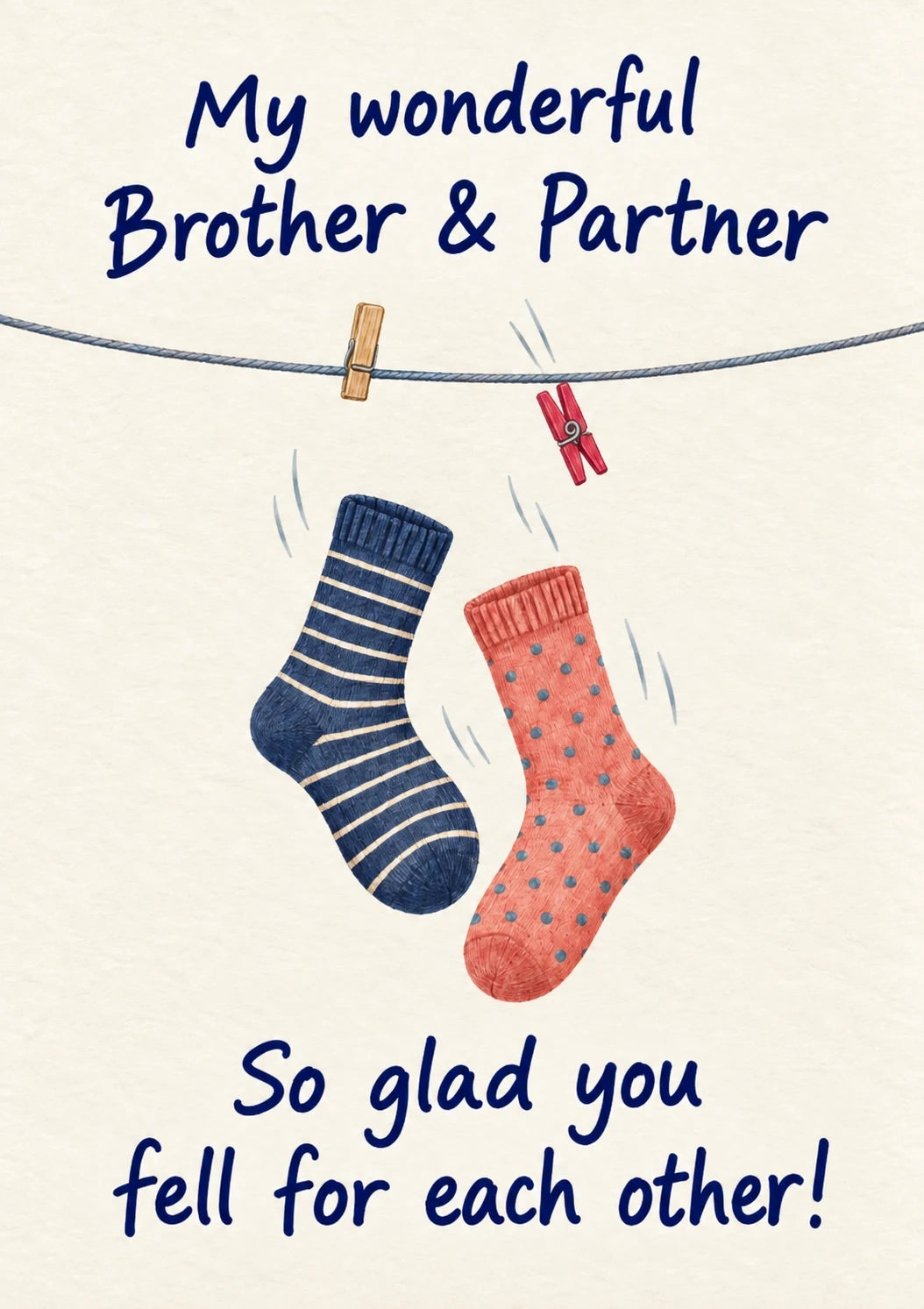 Anniversary - Personalised Card — with punch holes