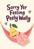 Load image into Gallery viewer, Get well soon! - Personalised Card — with punch holes
