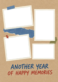 Load image into Gallery viewer, Birthdays - Personalised Card — with punch holes
