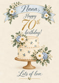 Load image into Gallery viewer, Birthdays - Personalised Card — with punch holes
