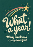 Load image into Gallery viewer, Christmas - Personalised Card — with punch holes
