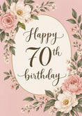 Load image into Gallery viewer, Birthdays - Personalised Card — with punch holes
