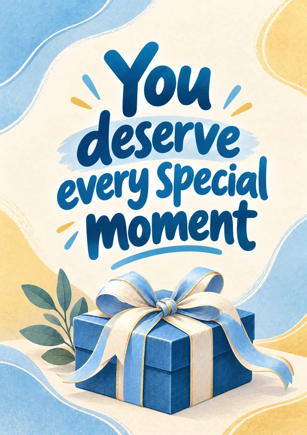 Congratulations - Personalised Card — with punch holes