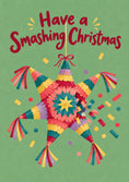 Load image into Gallery viewer, Christmas - Personalised Card — with punch holes
