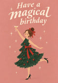 Load image into Gallery viewer, Christmas - Personalised Card — with punch holes
