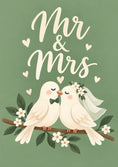 Load image into Gallery viewer, Weddings - Personalised Card — with punch holes
