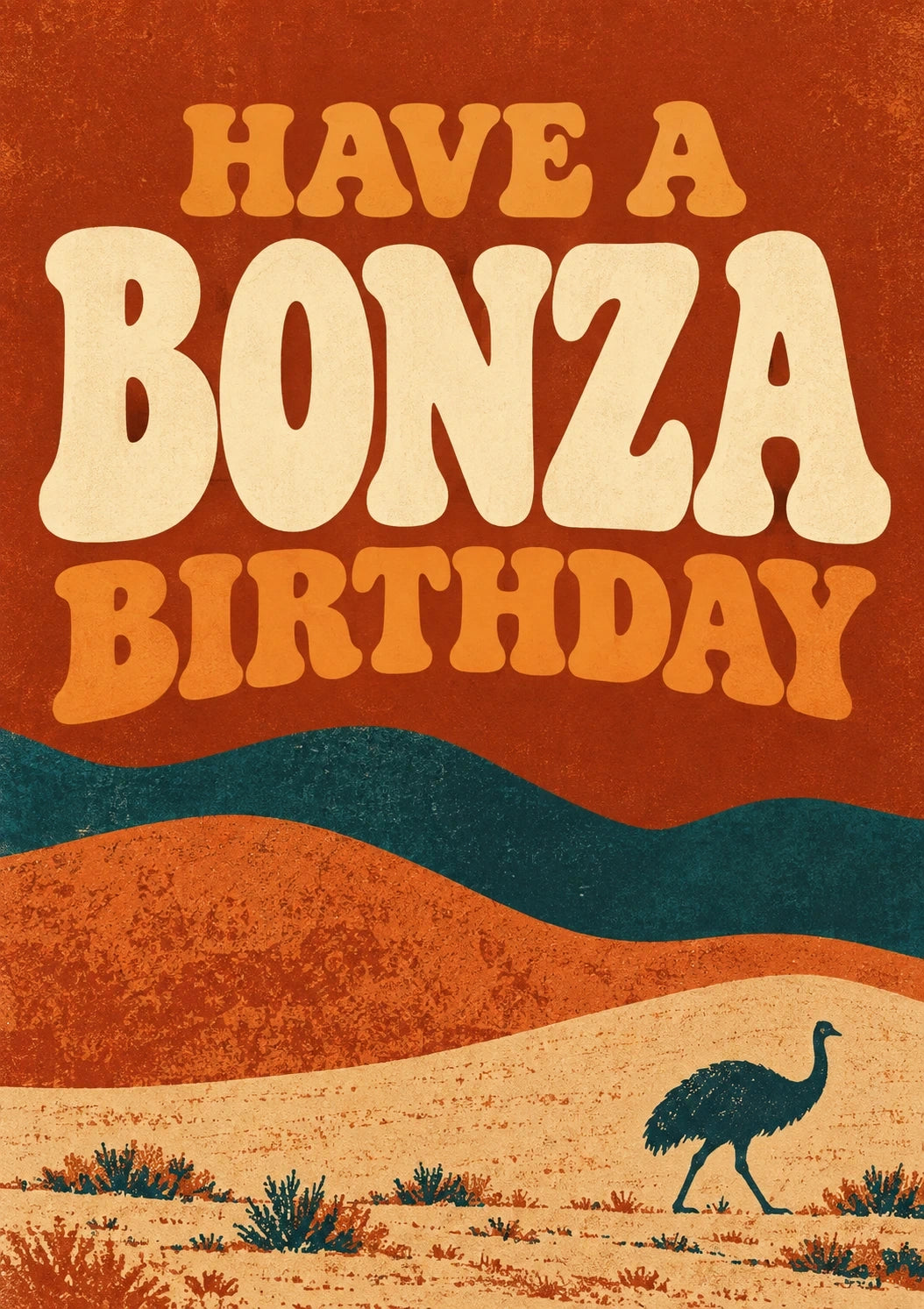 Birthdays - Personalised Card — with punch holes