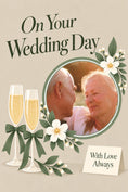 Load image into Gallery viewer, Weddings - Personalised Card — with punch holes
