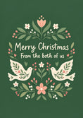 Load image into Gallery viewer, Christmas - Personalised Card — with punch holes
