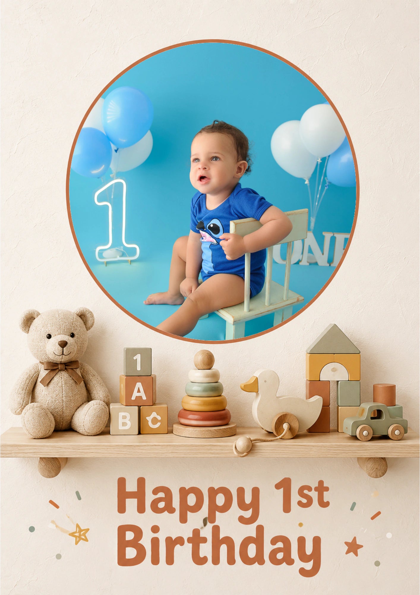 Birthdays - Personalised Card