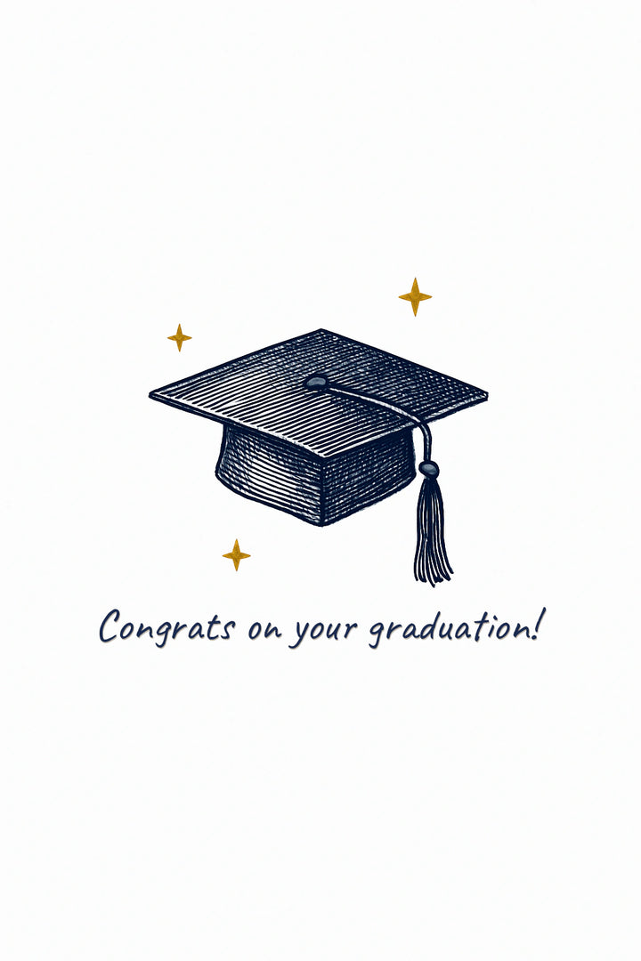 Graduation Personalised Card