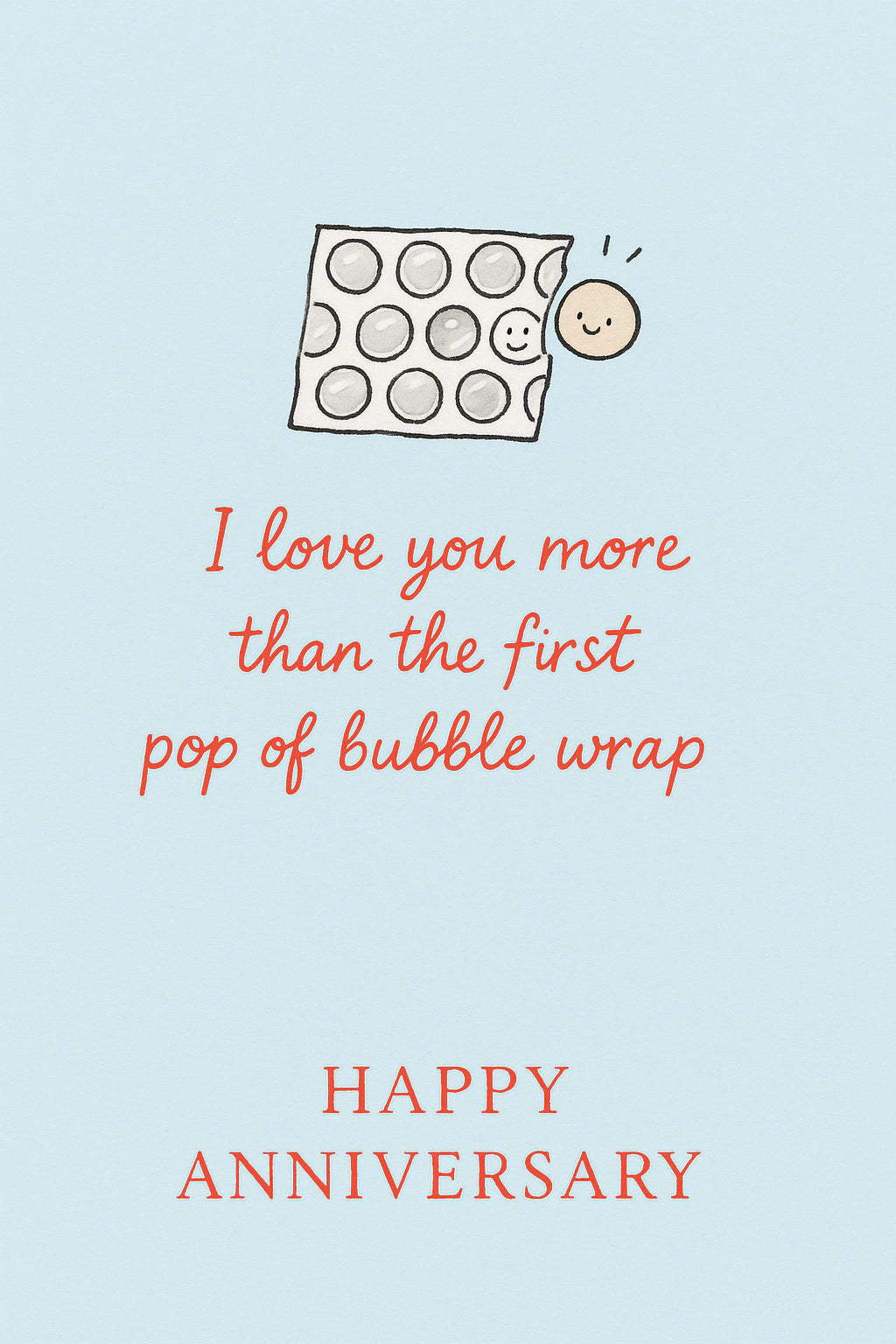 Anniversary Personalised Card