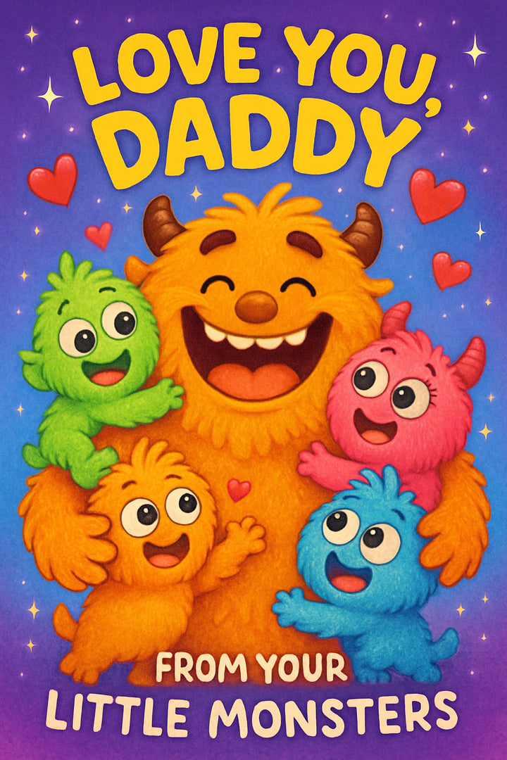 Father's Day - Personalised card
