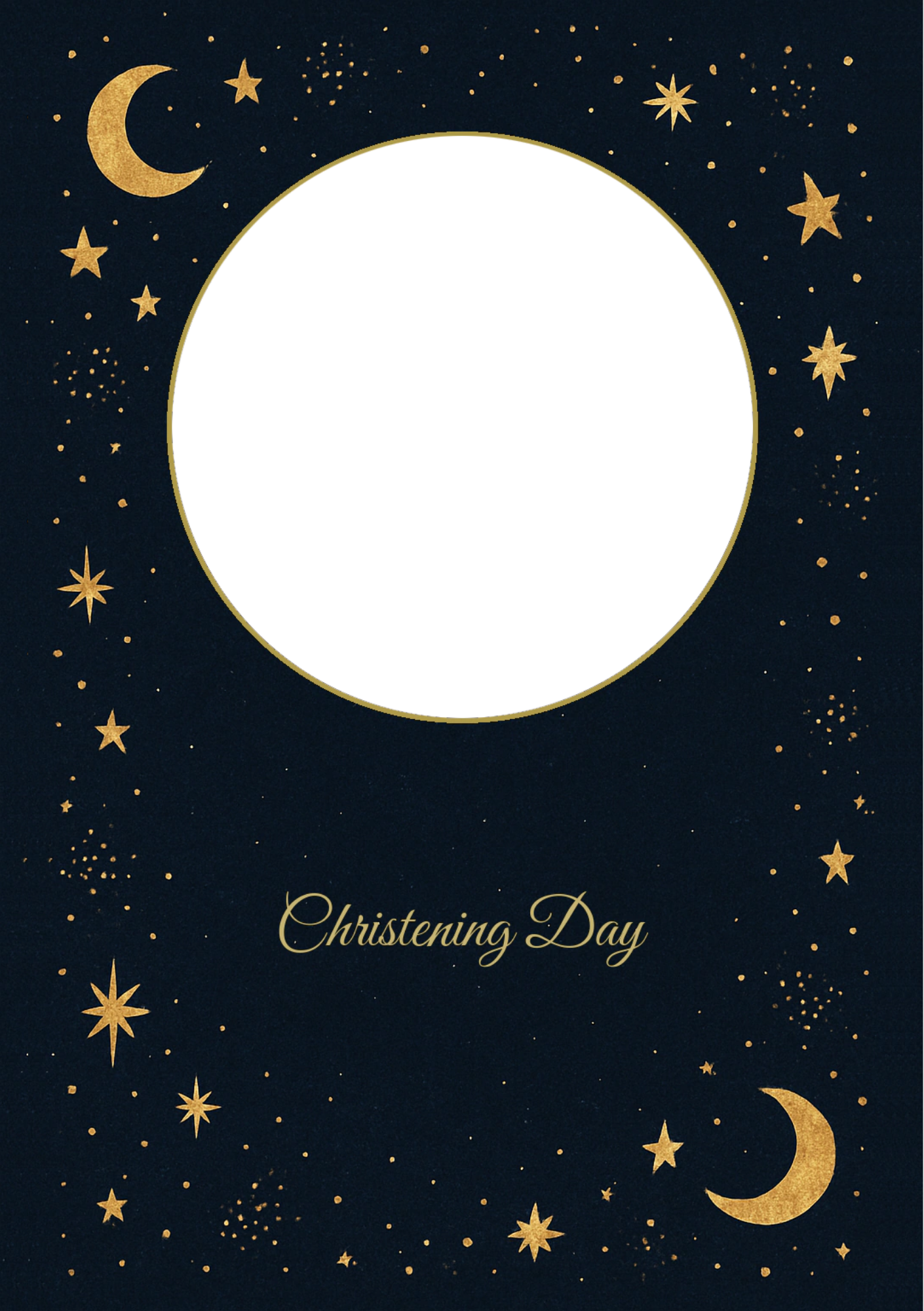 Christening - Personalised Card