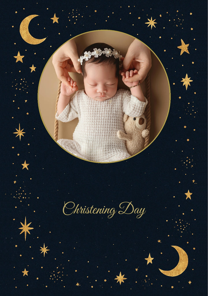 Christening - Personalised Card